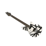 EVH Wolfgang Special Striped Electric Guitar - Black and White