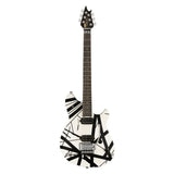 EVH Wolfgang Special Striped Electric Guitar - Black and White