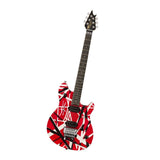 EVH Wolfgang Special Striped Electric Guitar -  Red, Black, and White