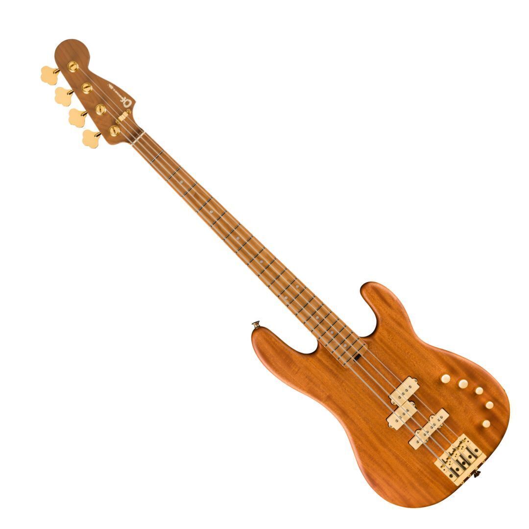 Charvel ProMod San Dimas PJ IV MAH Bass Guitar - Natural Mahogany