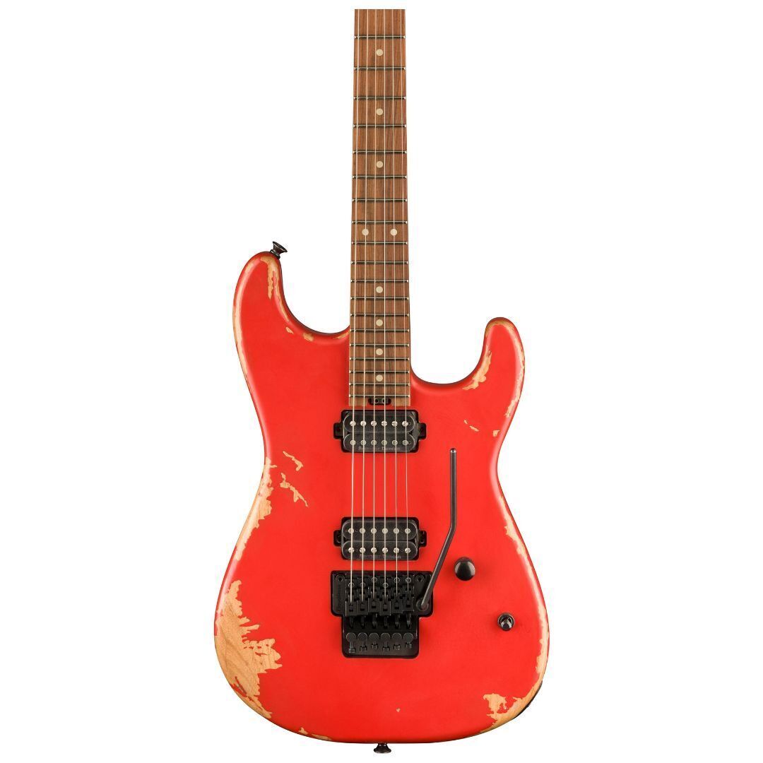 Charvel ProMod Relic San Dimas Style 1 HH FR PF Pau Ferro Electric Guitar-Orange