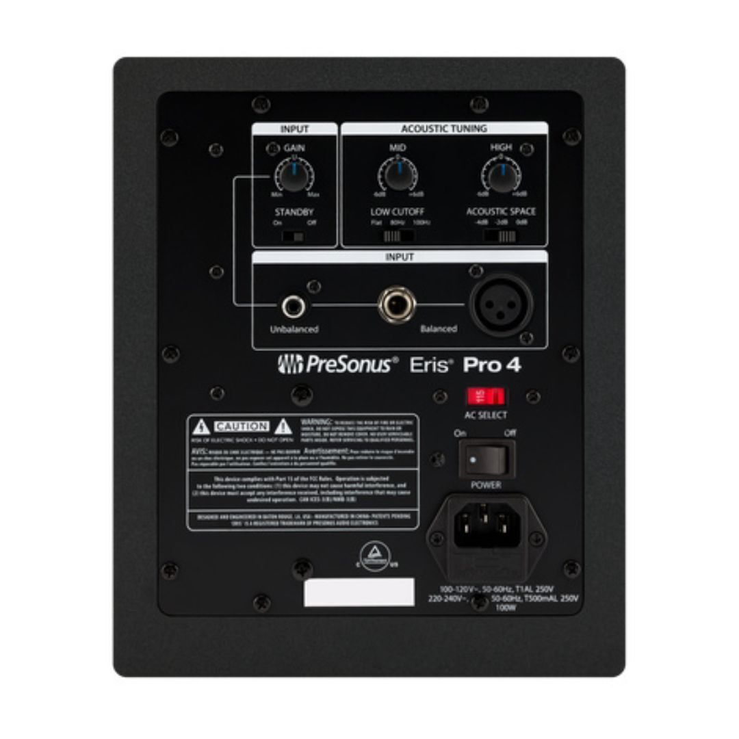 PreSonus Eris Pro 4 4-inch Active Coaxial 2-way Studio Monitor