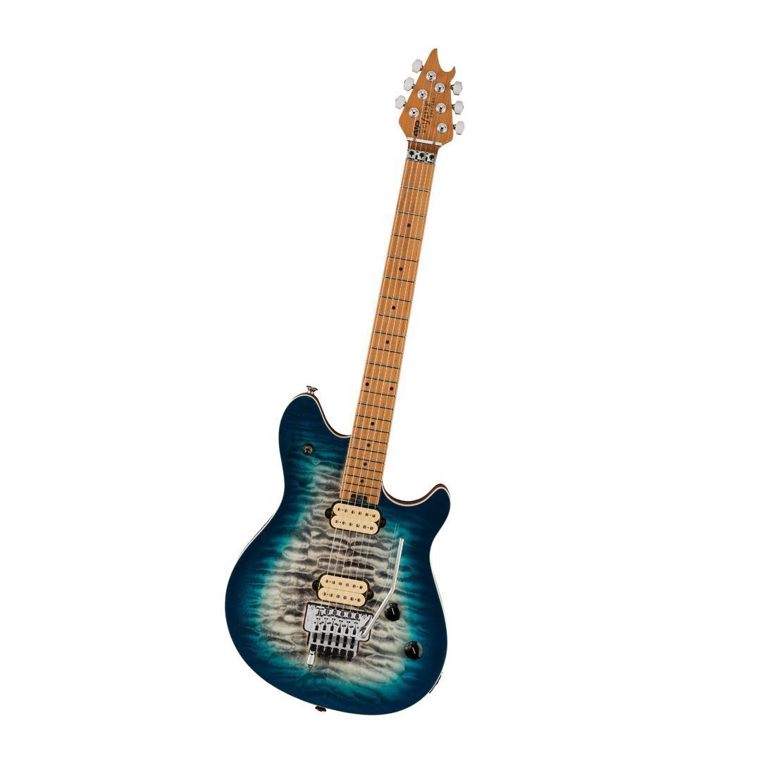 EVH Wolfgang Special Transactional QM Electric Guitar - Indigo Burst