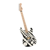EVH Striped Electric Guitar - Satin Crop Circled