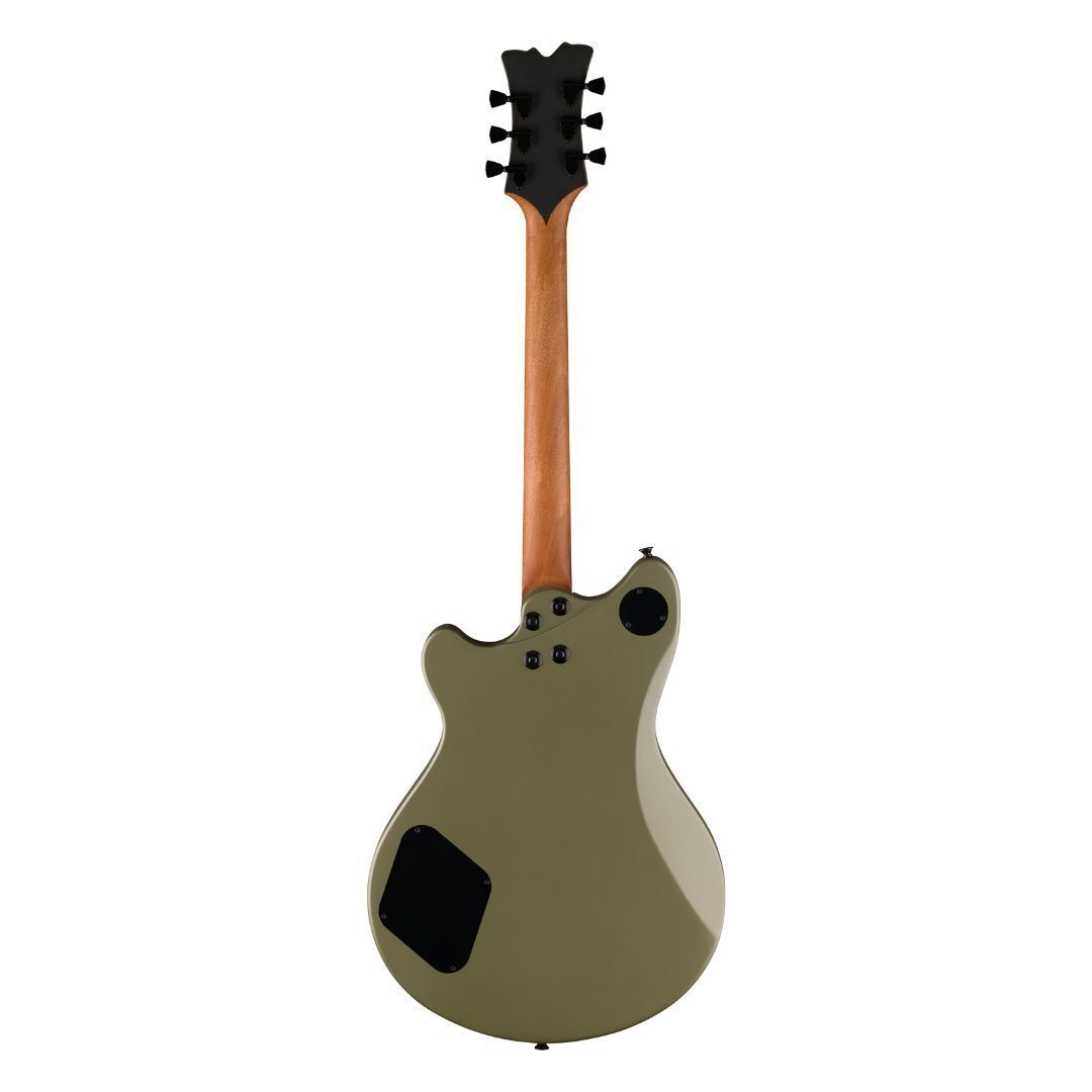 EVH SA-126 Special Electric Guitar - Matte Army Drab Black Ebony