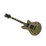 EVH SA-126 Special Electric Guitar - Matte Army Drab Black Ebony