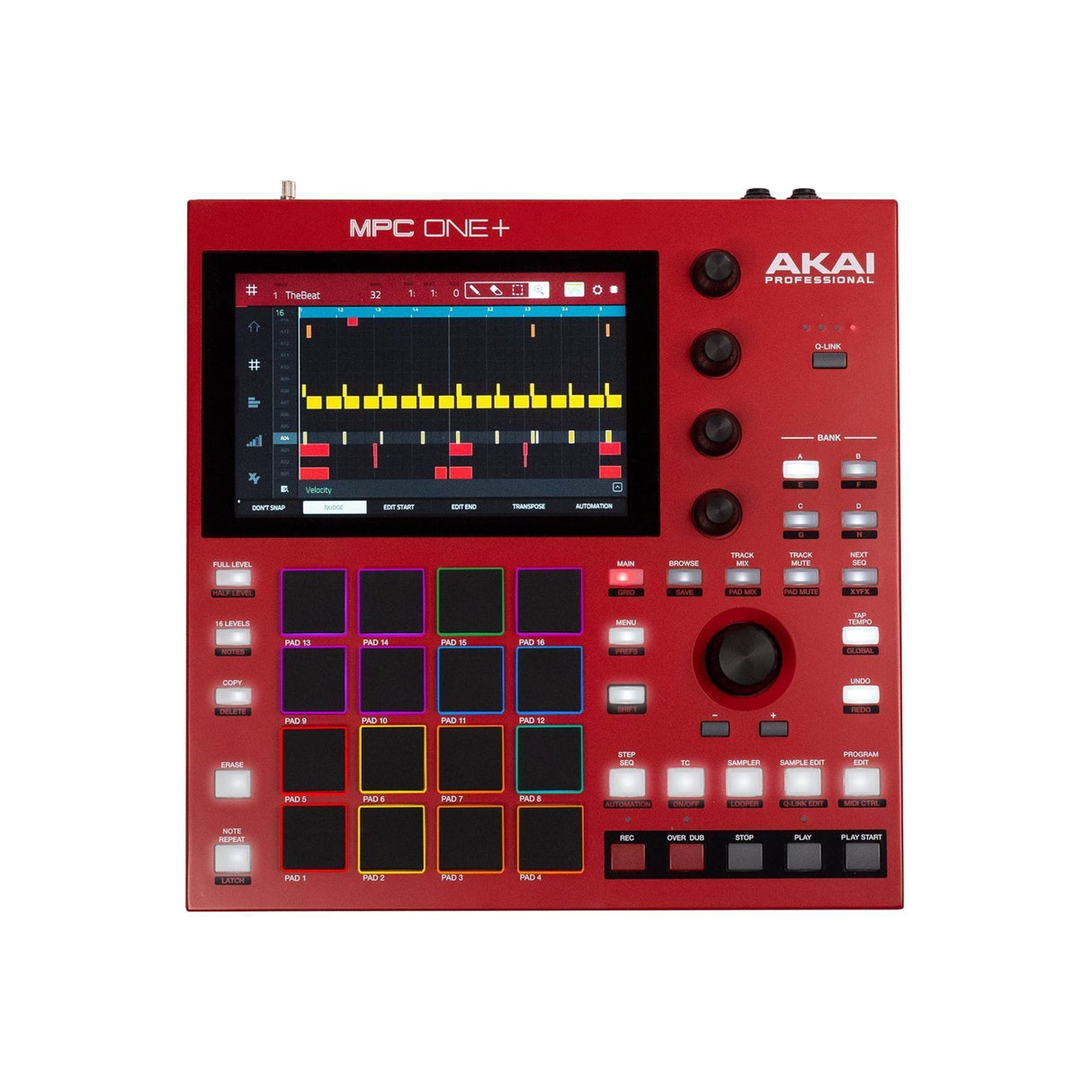 Akai Professional MPC One+ MIDI Controller with Monitor Headphones Bundle