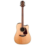 Takamine GD93CE-NAT Dreadnought Cutaway Acoustic-Electric Guitar, Natural