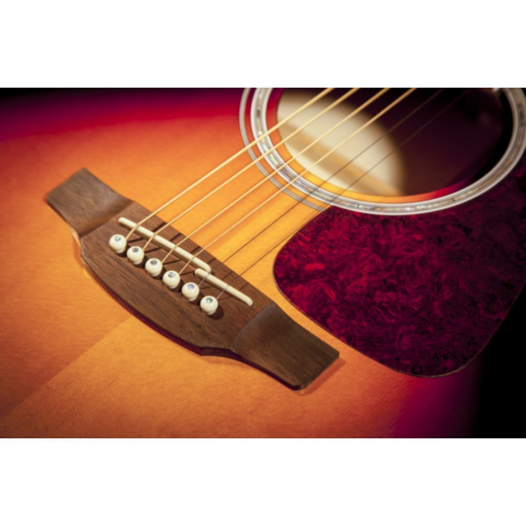 Takamine 6 String Acoustic-Electric Guitar, Right Handed, Sunburst (GJ72CE-BSB)