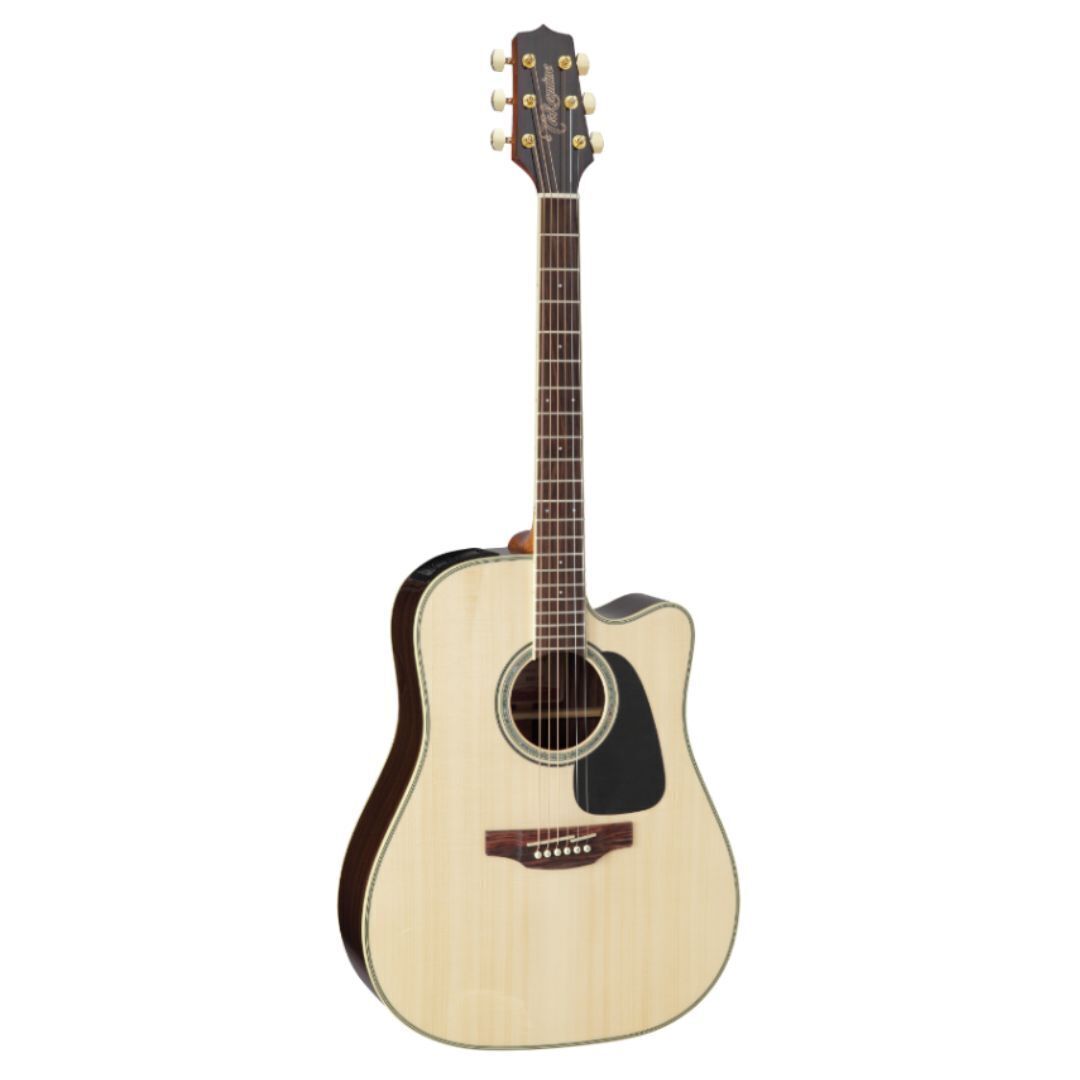 Takamine GD51CE-NAT Dreadnought Cutaway Acoustic-Electric Guitar, Natural