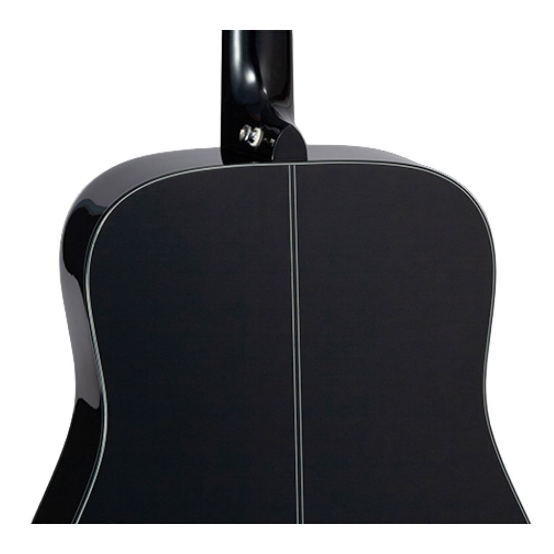 Takamine GD30-BLK Dreadnought Acoustic Guitar, Black