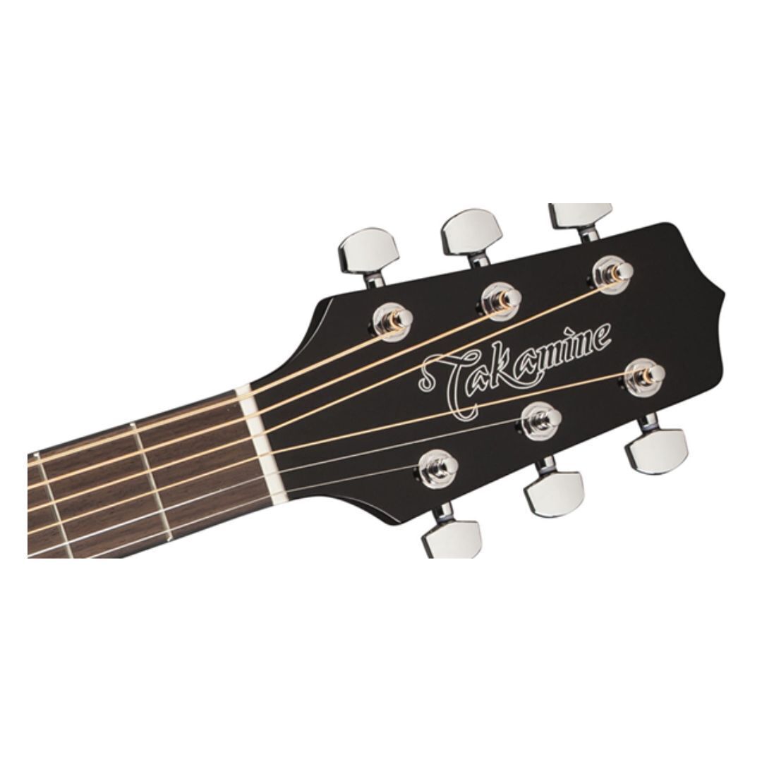 Takamine GD30-BLK Dreadnought Acoustic Guitar, Black