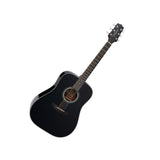 Takamine GD30-BLK Dreadnought Acoustic Guitar, Black