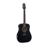 Takamine GD30-BLK Dreadnought Acoustic Guitar, Black