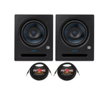 PreSonus Eris Pro 6 6-inch 2-Way Studio Monitor Pair with 1/4-Inch TRS Cables