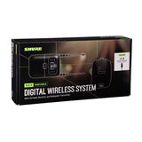 Shure G58 Band Digital Wireless Bodypack System with Transmitter, Receiver, Mic (Open Box)
