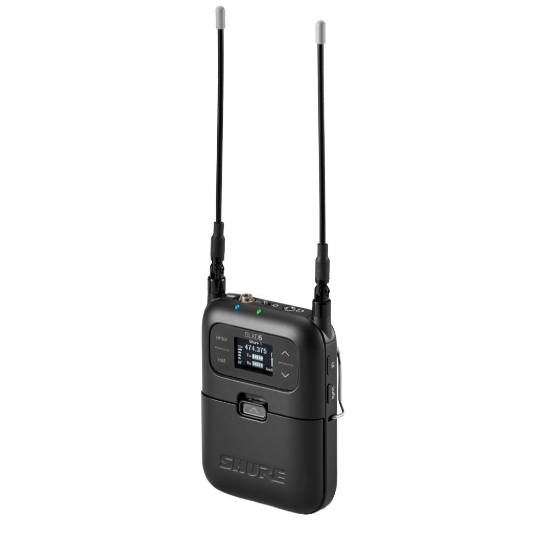 Shure SLXD35 H55 Band Portable Digital Wireless System w/ Transmitter, Receiver