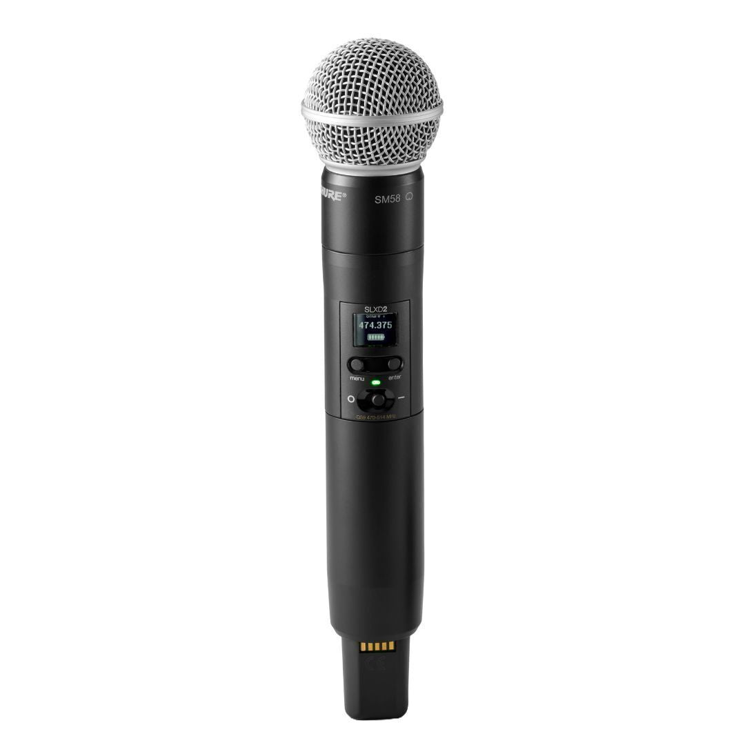 Shure SLXD25/SM58 Portable Digital Wireless Handheld System