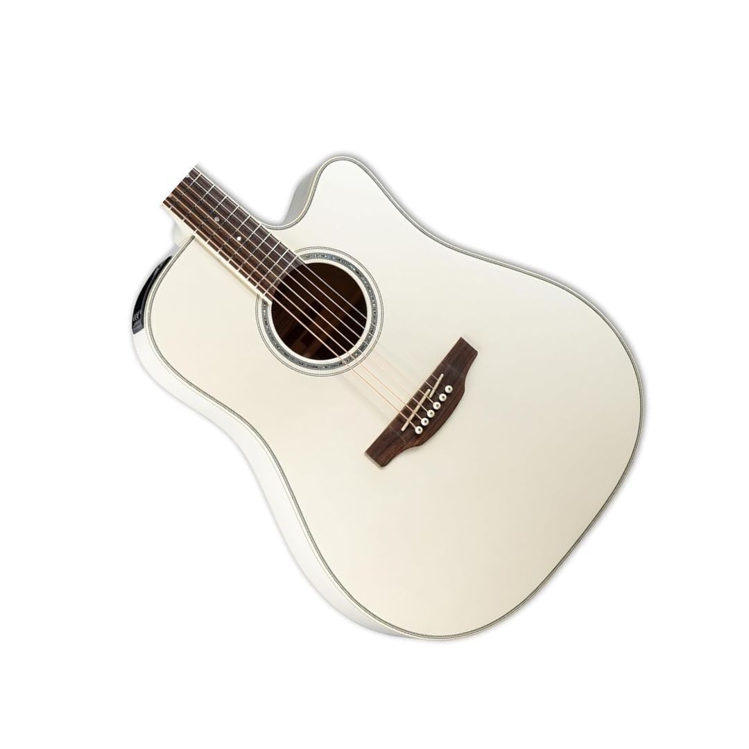 Takamine GD-37CE PW Dreadnought Acoustic-Electric Guitar - Pearl White
