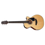 Takamine GF30CE-NAT FXC Cutaway Acoustic-Electric Guitar, Natural
