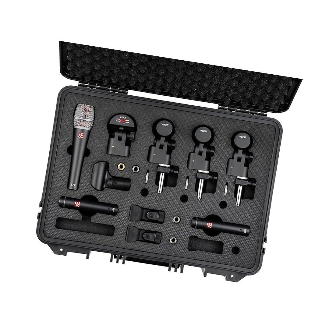 SE V-PACK-ARENA V Pack Feat. V Kick 3 V Beat W/Clamps V7 X Pair of SE8 with Case