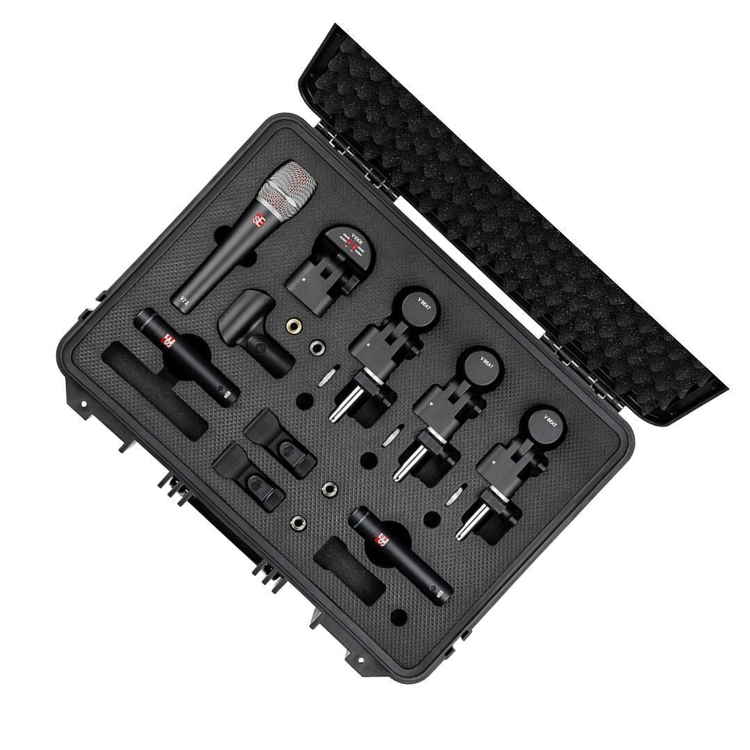 SE V-PACK-ARENA V Pack Feat. V Kick 3 V Beat W/Clamps V7 X Pair of SE8 with Case