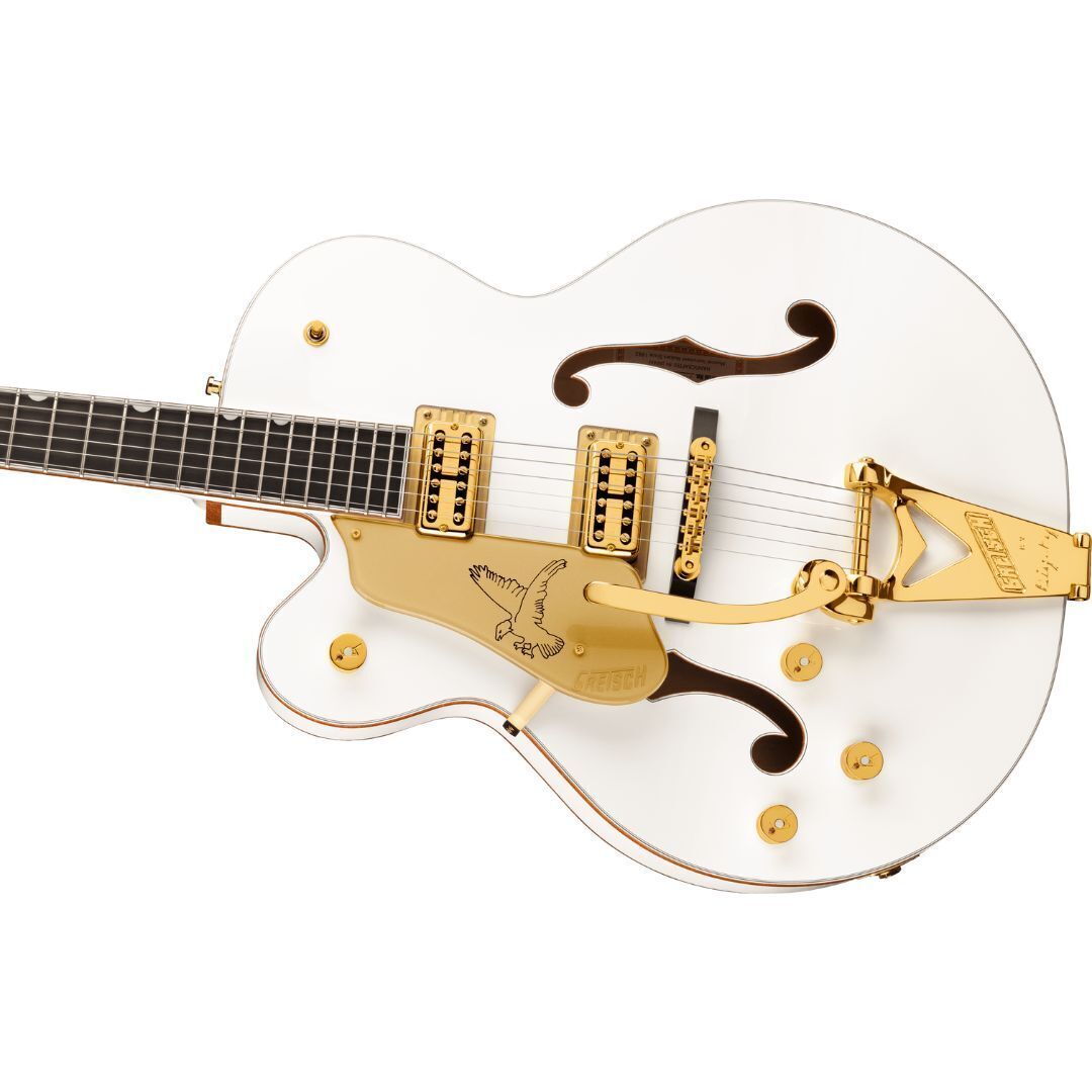 Gretsch G6136TG-LH Players Edition Falcon Hollow Body with Bigsby (White)