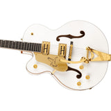 Gretsch G6136TG-LH Players Edition Falcon Hollow Body with Bigsby (White)