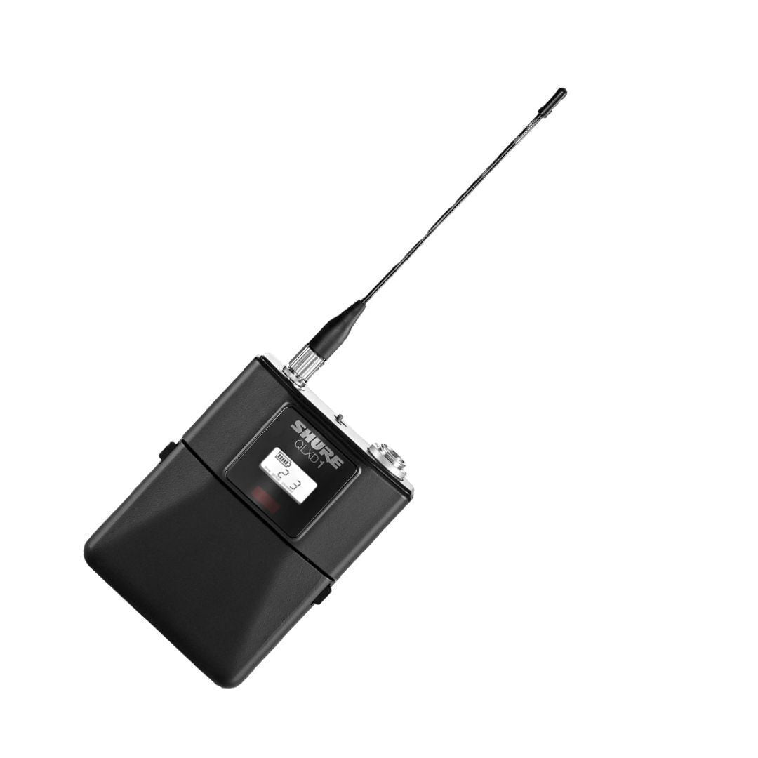 Shure QLXD1 Digital Wireless Bodypack Transmitter (G50: 470 to 534 MHz)
