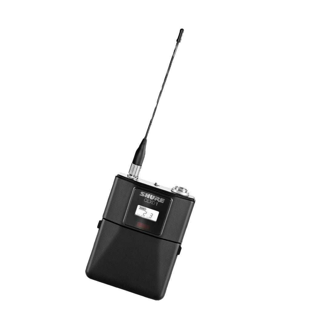 Shure QLXD1 Digital Wireless Bodypack Transmitter (G50: 470 to 534 MHz)