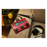 Boss VE-22 Vocal Performer Portable Multi-Effects Processor Bundle with 3 x XLR Mic Cable (4 Items)