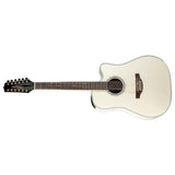 Takamine GD-37CE PW 12-String Dreadnought Acoustic-Electric Guitar - Pearl White (Open Box)