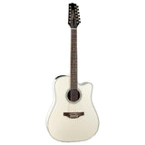 Takamine GD-37CE PW 12-String Dreadnought Acoustic-Electric Guitar - Pearl White (Open Box)