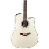 Takamine GD-37CE PW 12-String Dreadnought Acoustic-Electric Guitar - Pearl White (Open Box)
