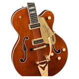 Gretsch G6120TG-DS Players Ed. Nashville Electric Guitar (Orange) Bundle