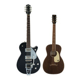 Gretsch G6128T Players Edition Jet FT Electric Guitar (Black) with G9500 Guitar