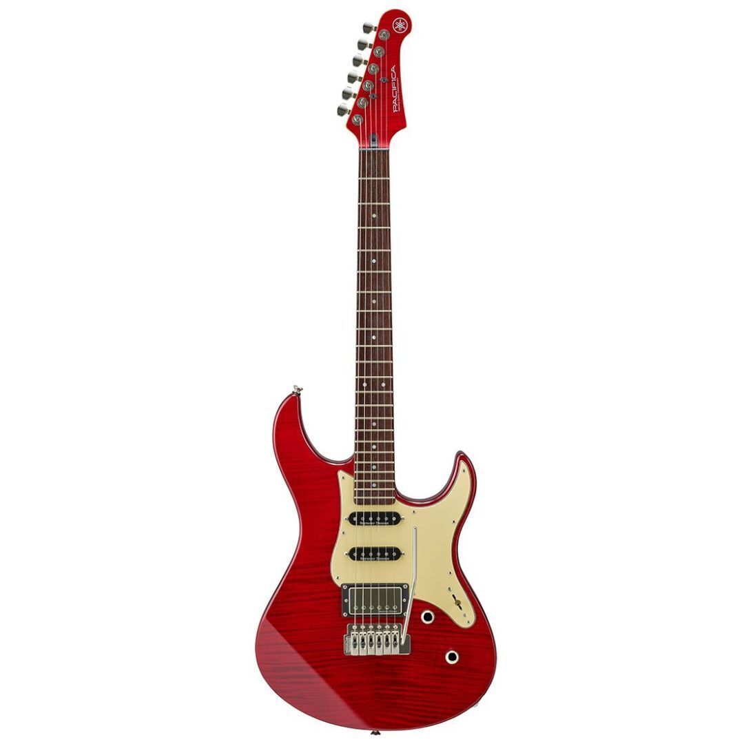 Yamaha PAC612VIIFMX Pacifica Electric Guitar, Fired Red