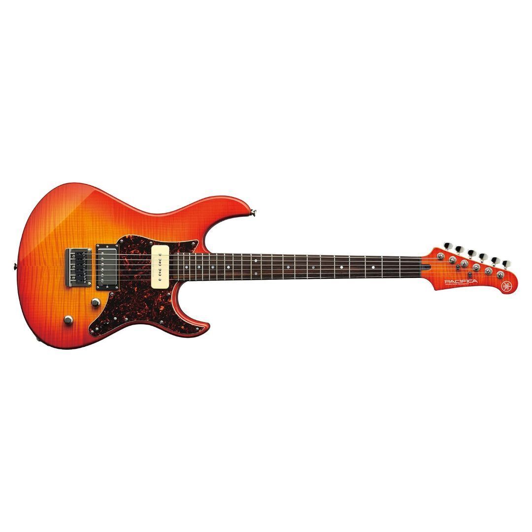 Yamaha PAC611HFM LAB Light Amber Burst, Pac611 Electric Guitar