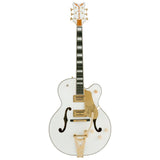 Gretsch G6136T-MGC Michael Guy Chislett Signature Falcon Electric Guitar (White)