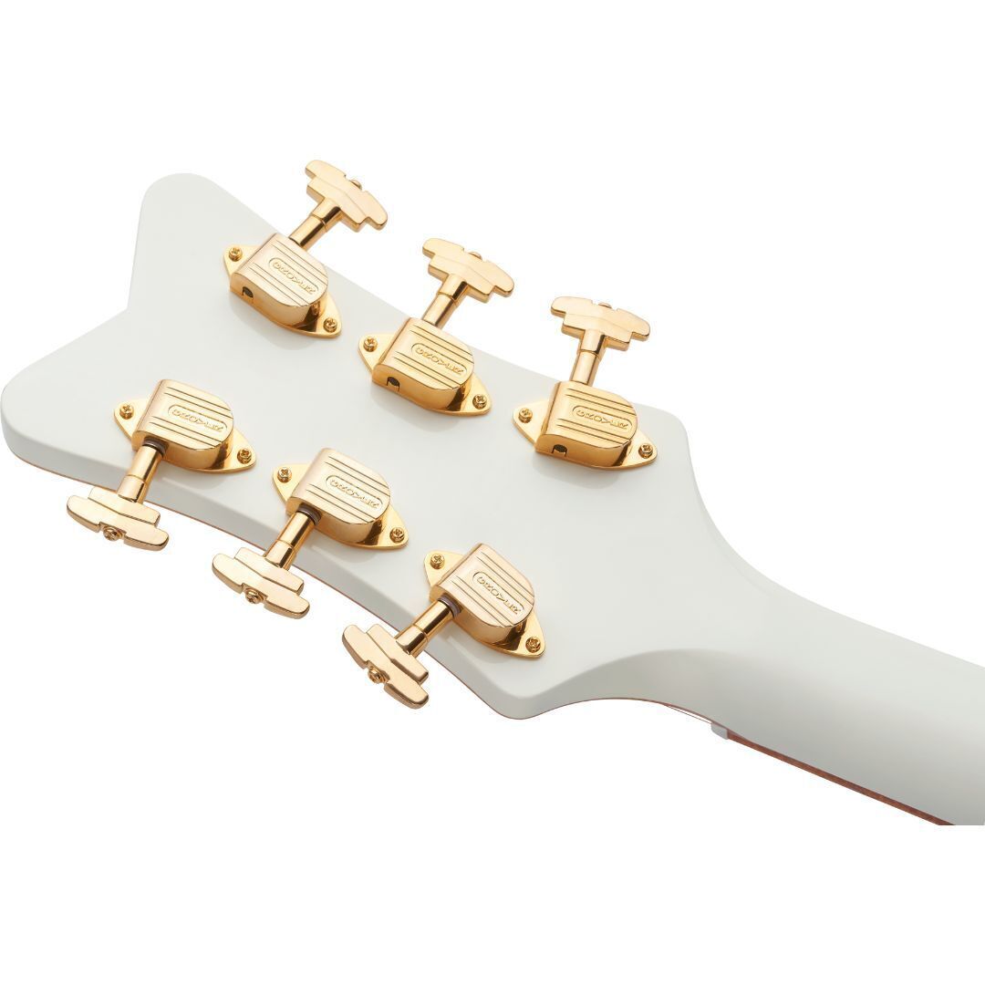 Gretsch G6136T-MGC Michael Guy Chislett Signature Falcon Electric Guitar (White)