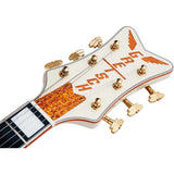 Gretsch G6136T-MGC Michael Guy Chislett Signature Falcon Electric Guitar (White)