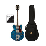Gretsch G2622T Streamliner Center Block Guitar (Dark Denim) with Bag and Strings