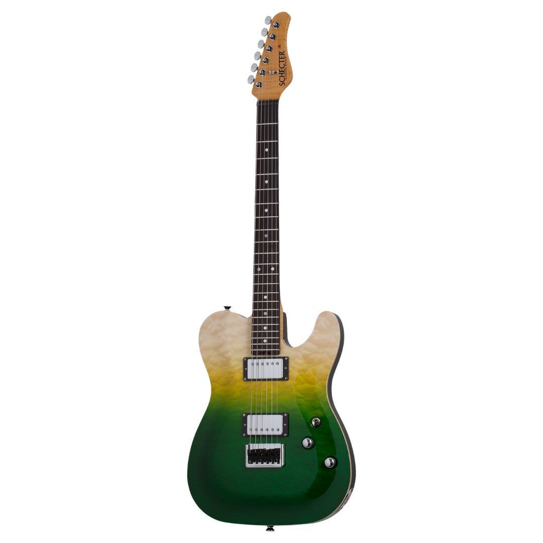 Schecter PT Classic Electric Guitar (Caribbean Fade Burst)