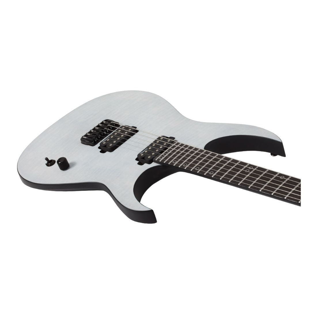 Schecter KM-6 MK-III Keith Merrow Legacy Guitar (Transparent White Satin)