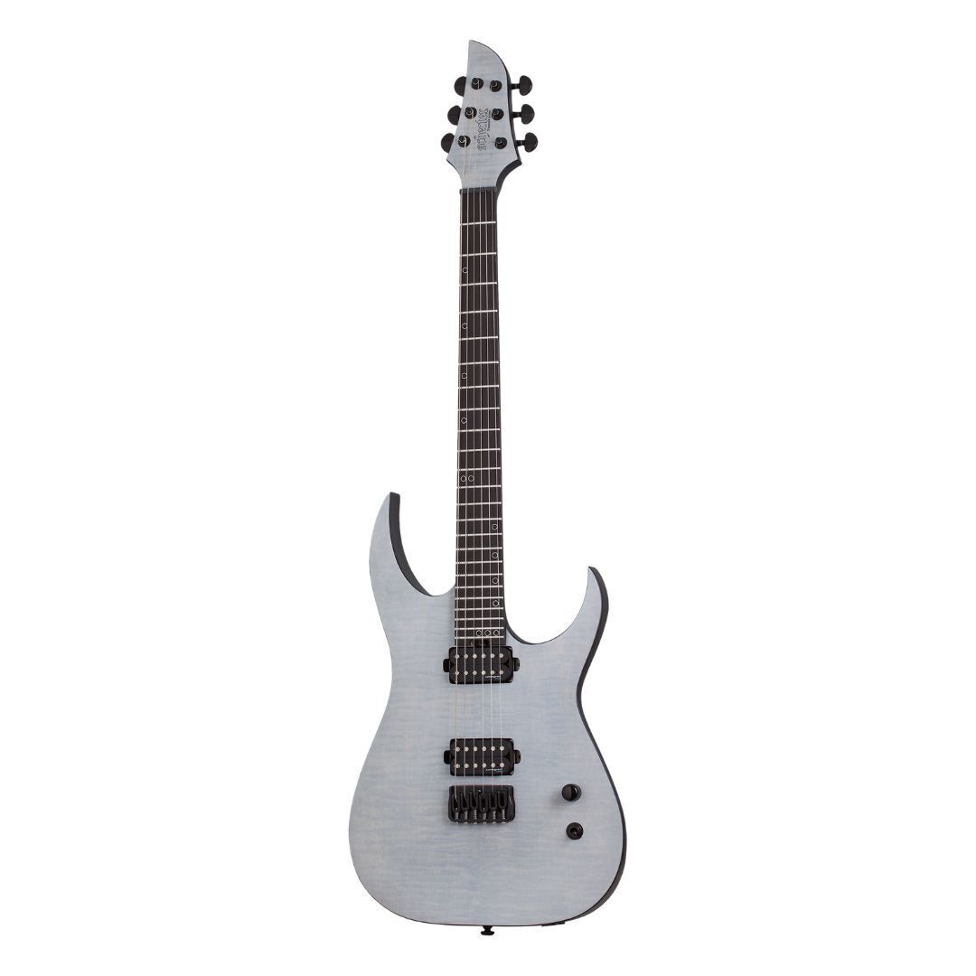 Schecter KM-6 MK-III Keith Merrow Legacy Guitar (Transparent White Satin)