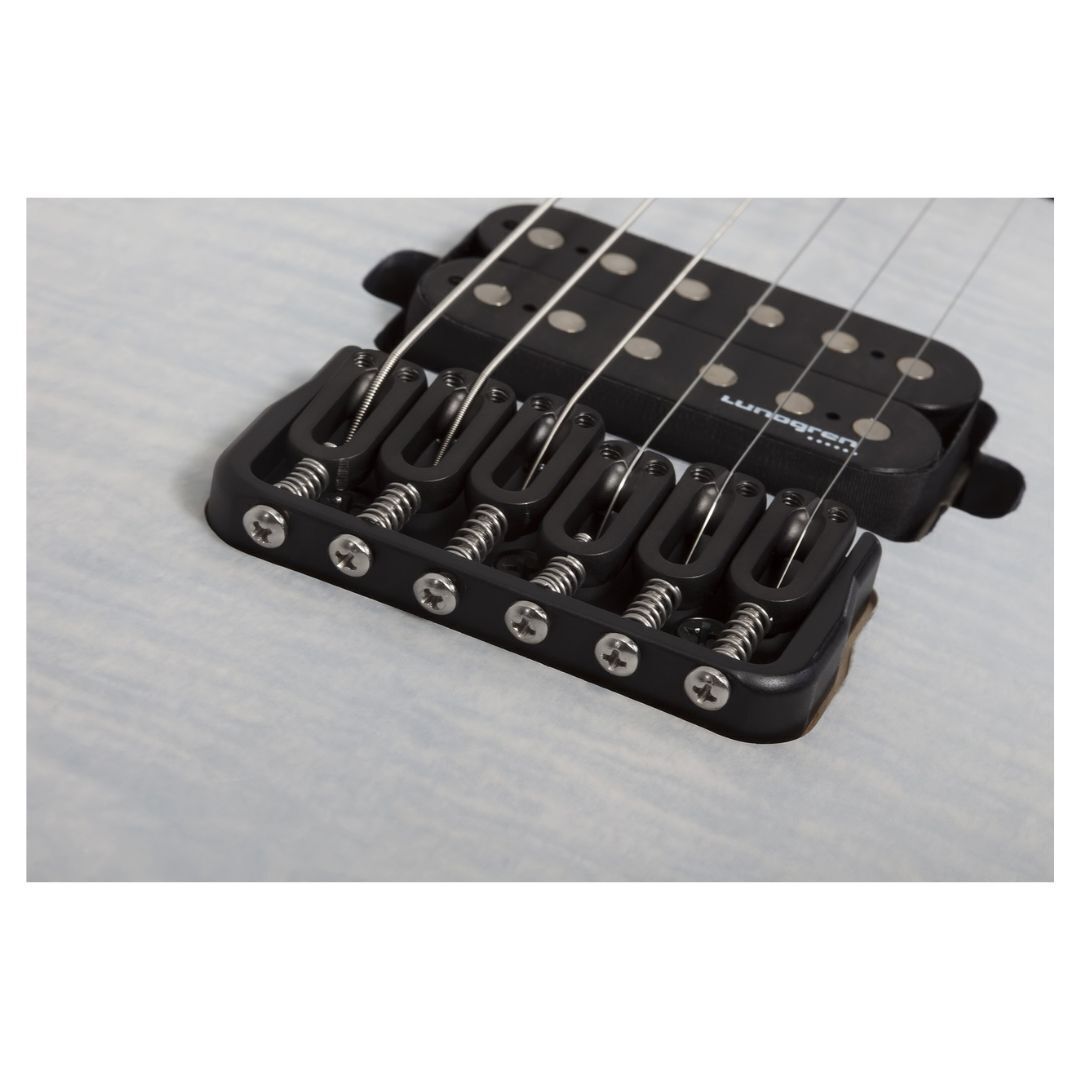 Schecter KM-6 MK-III Keith Merrow Legacy Guitar (Transparent White Satin)