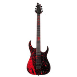 Schecter Sullivan King Banshee 6 FR-S Electric Guitar (Obsidian Blood)