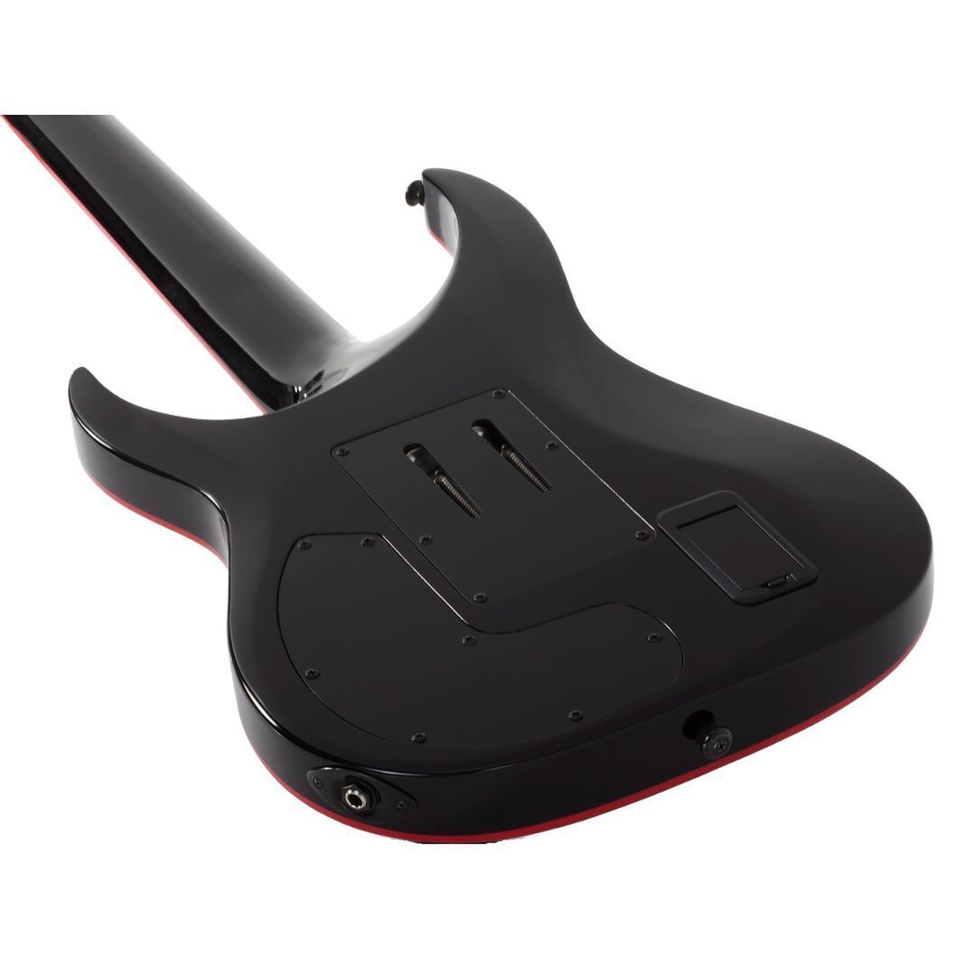 Schecter Sullivan King Banshee 7 FR-S Electric Guitar (Obsidian Blood)