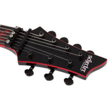 Schecter Sullivan King Banshee 7 FR-S Electric Guitar (Obsidian Blood)
