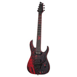 Schecter Sullivan King Banshee 7 FR-S Electric Guitar (Obsidian Blood)